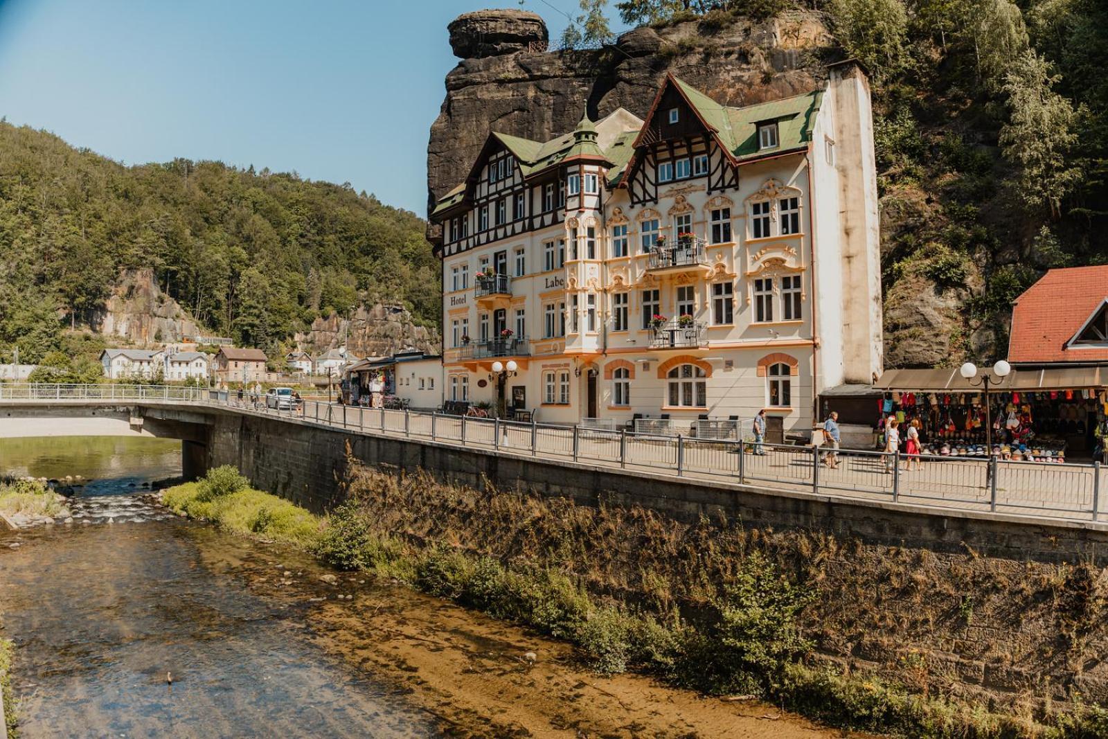 Hotel Labe Hřensko Kültér fotó