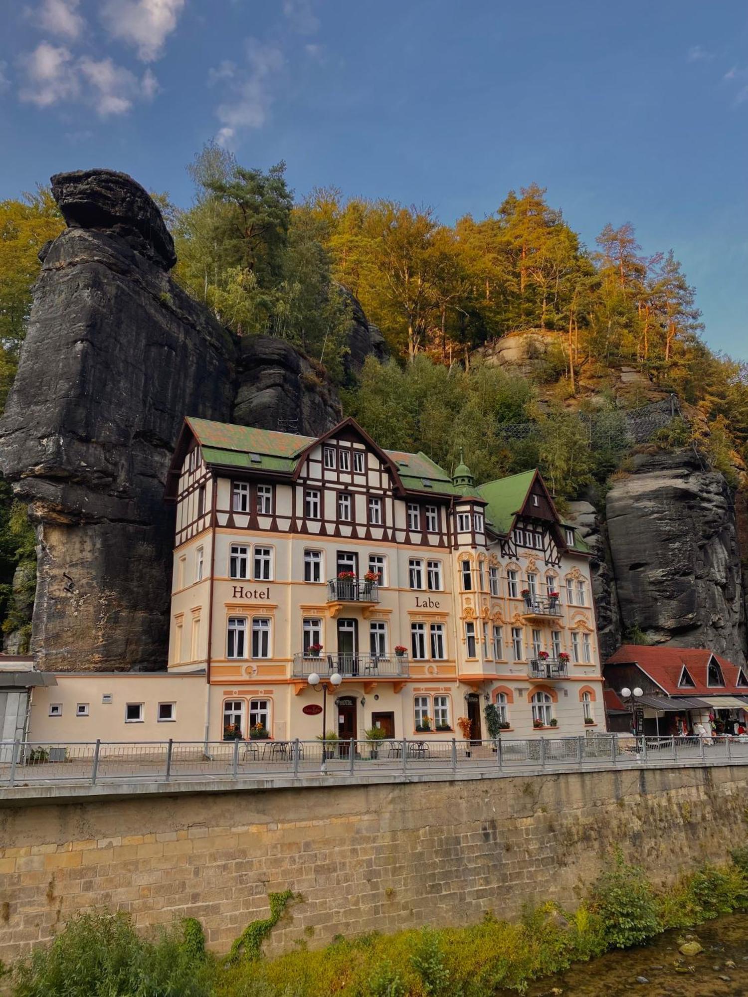 Hotel Labe Hřensko Kültér fotó
